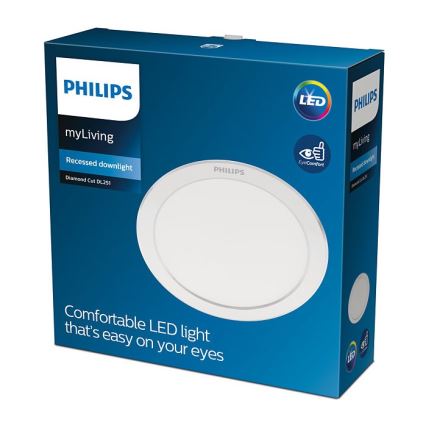 Philips - LED Χωνευτό φωτιστικό LED/17W/230V 3000K