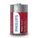 Philips LR20P2B/10 - 2 τμχ Αλκαλική μπαταρία D POWER ALKALINE 1,5V