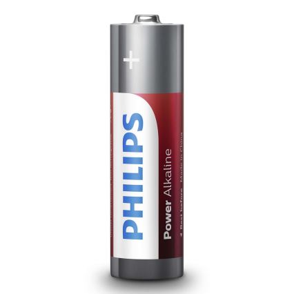 Philips LR6P12W/10 - 12 τμχ Αλκαλική μπαταρία AA POWER ALKALINE 1,5V 2600mAh