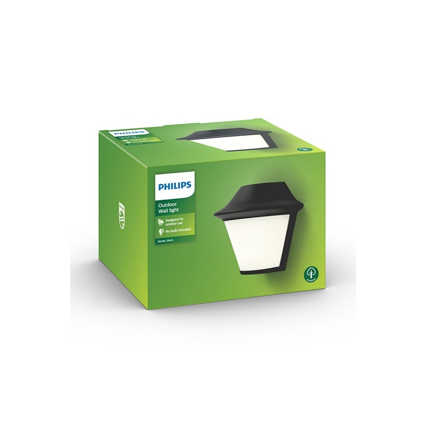 Philips Massive  - Εξωτερικό φωτιστικό τοίχου 1xE27/42W/230V IP44