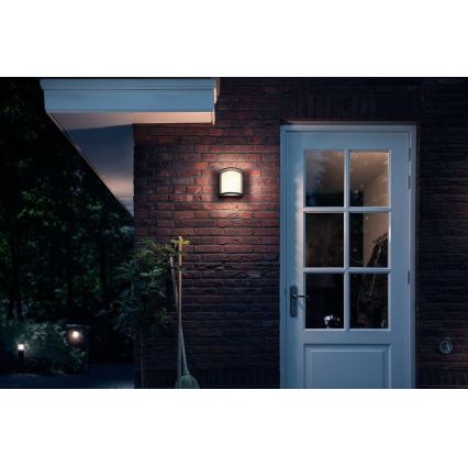 Philips Massive - Φωτιστικό τοίχου LED εξωτερικού χώρου LED/12W/230V  IP44