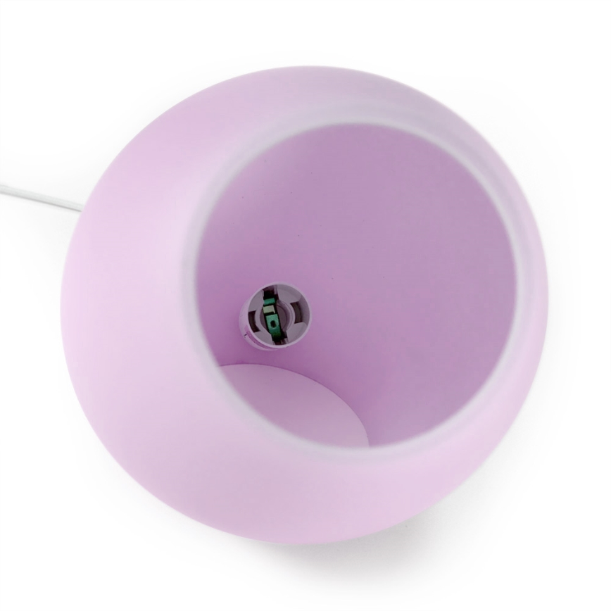 Philips Massive 43237/20/10 - Επιτραπέζιο φωτιστικό LAMINO 1xE14/40W μωβ