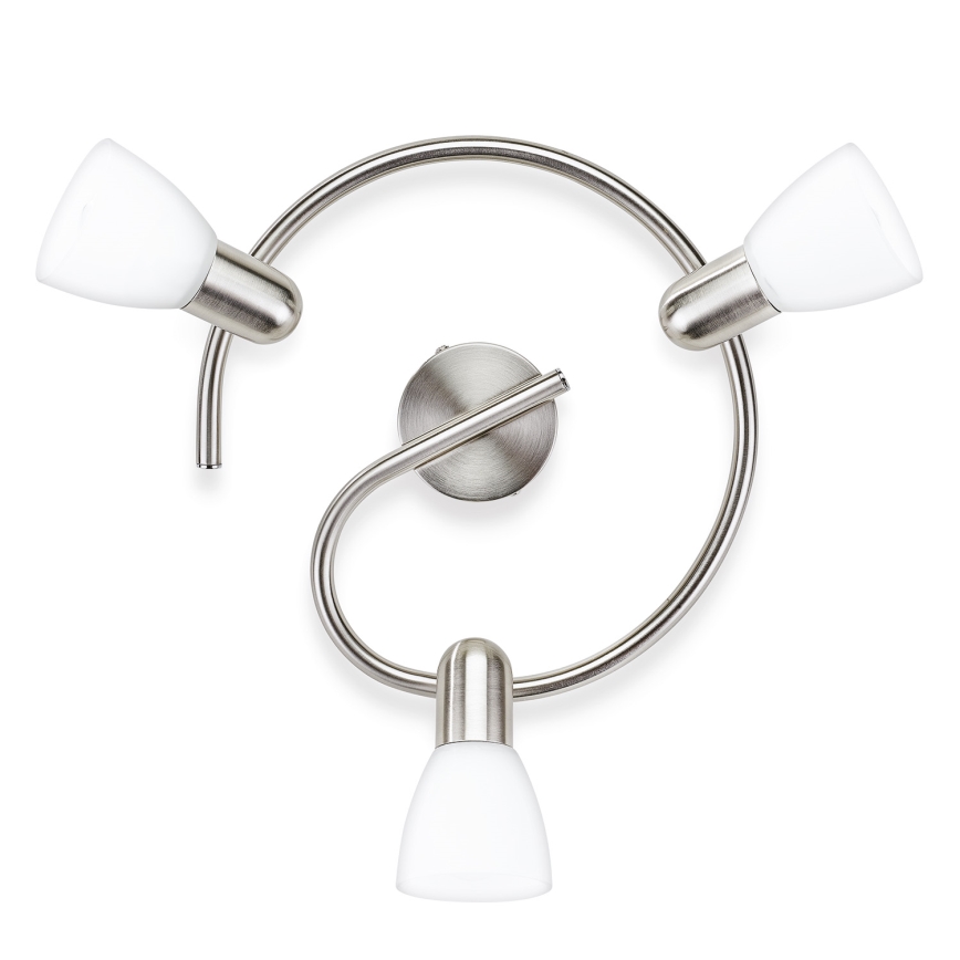 Philips Massive - Σποτ φωτιστικό 3xE14/40W ματ χρώμιο