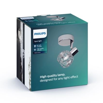 Philips Massive - Φωτιστικό σποτ τοίχου HOSTA 1xG9/28W/230V