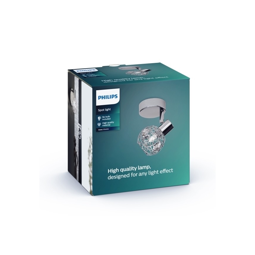 Philips Massive - Φωτιστικό σποτ τοίχου HOSTA 1xG9/28W/230V