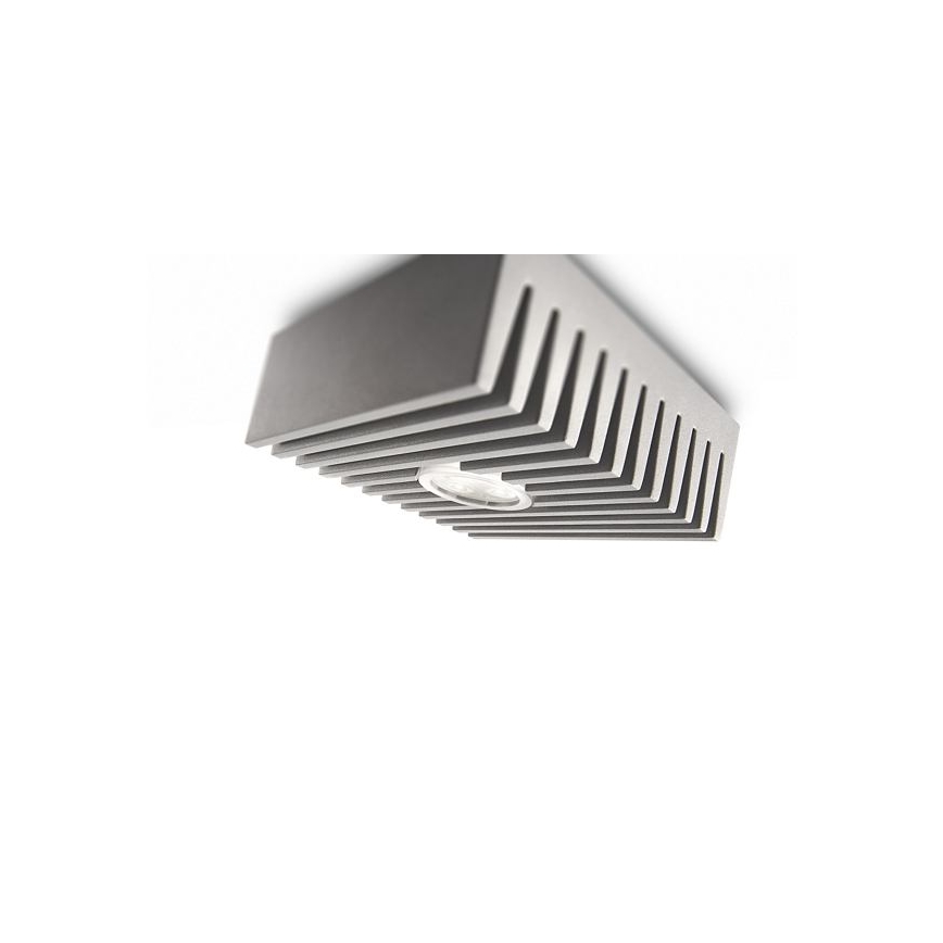 Philips Massive 69068/87/16 - LED Dimmable φωτιστικό οροφής LEDINO LED/7,5W/230V γκρι