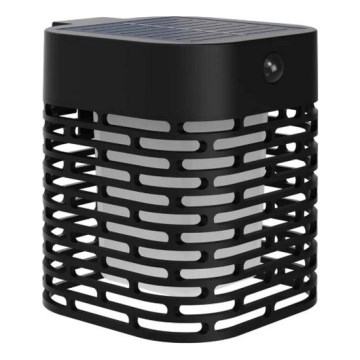 Philips - Ηλιακό LED φωτιστικό τοίχου με αισθητήρα HARA LED/3,8W/3,7V 800 mAh 2700K IP44 μαύρο