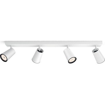 Philips - Σποτ φωτιστικό 4xGU10/5,5W/230V