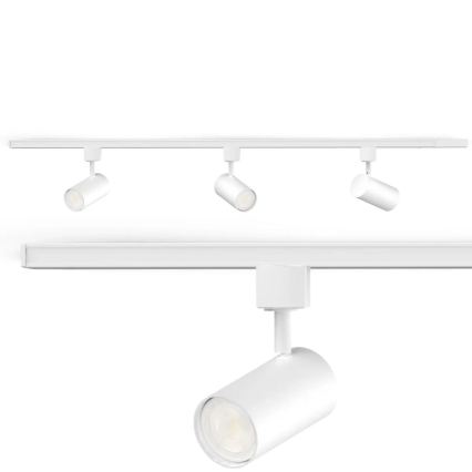 Philips - Σποτ για σύστημα ράγας EASYLINK 3xGU10/7W/230V 1m λευκό