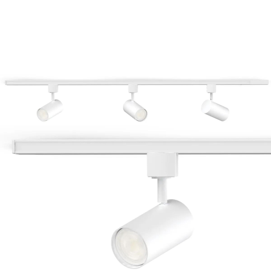 Philips - Σποτ για σύστημα ράγας EASYLINK 3xGU10/7W/230V 1m λευκό