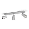Philips - Σποτ με 3 φώτα 3xGU10/5,5W/230V
