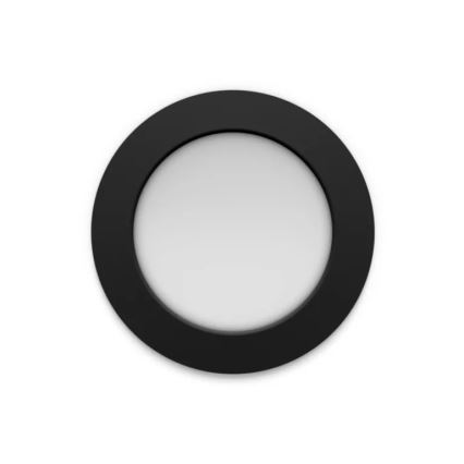 Philips - Σετ 2x LED RGBW ρυθμιζόμενα χωνευτά φωτιστικά οροφής για μπάνιο Hue SLIM LED/12W/230V 2000-6500K μαύρα IP44