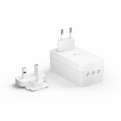 Philips - Σετ 2x Ρυθμιζόμενα Επιτραπέζια Φωτιστικά LED RGB Hue PLAY LED/6W/230V λευκό