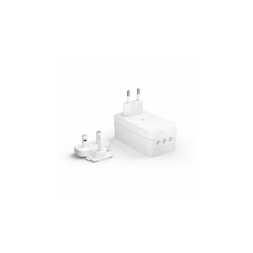 Philips - Σετ 2x Ρυθμιζόμενα Επιτραπέζια Φωτιστικά LED RGB Hue PLAY LED/6W/230V λευκό