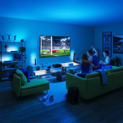Philips - Σετ 2x LED RGBIC ρυθμιζόμενο φωτιστικό SMART GRADIENT LED/8W/230V 2700–6500K Wi‑Fi