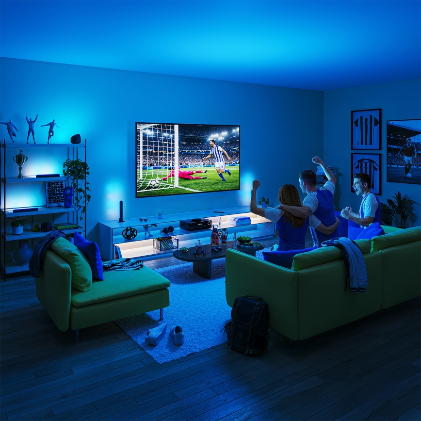 Philips - Σετ 2x LED RGBIC ρυθμιζόμενο φωτιστικό SMART GRADIENT LED/8W/230V 2700–6500K Wi‑Fi