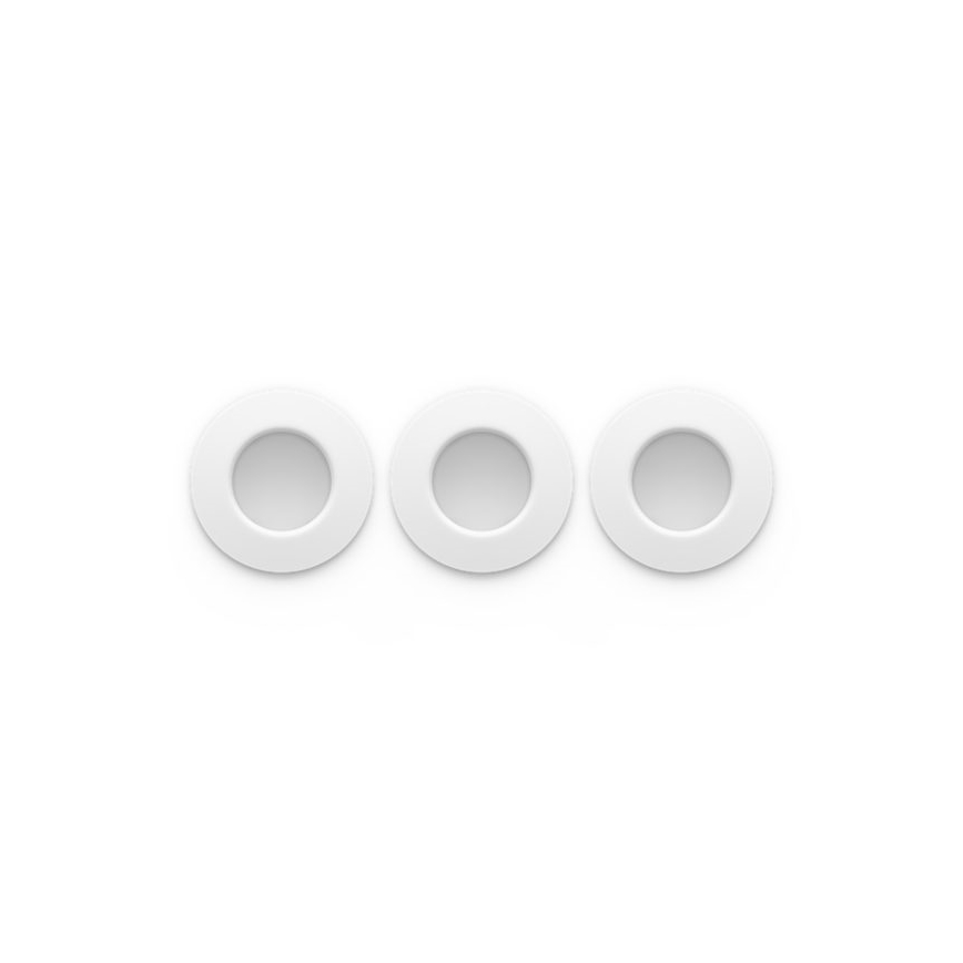 Philips - Σετ 3x LED RGBW ρυθμιζόμενο εντοιχιζόμενο φωτιστικό οροφής για μπάνιο Hue SLIM LED/8,3W/230V 1000-20000K λευκό P44