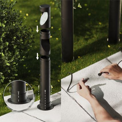 Philips - ΣΕΤ 3x Φωτιστικό LED εξωτερικού χώρου GARDENLINK DESI LED/1,5W/230V 2700K IP44