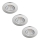 Philips - ΣΕΤ 3x Φωτιστικό μπάνιου dimming LED DIVE 1xLED/5,5W/230V IP65