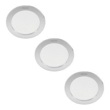 Philips - ΣΕΤ 3x Κρεμαστό φωτιστικό οροφής LED LED/3,5W/230V 2700K