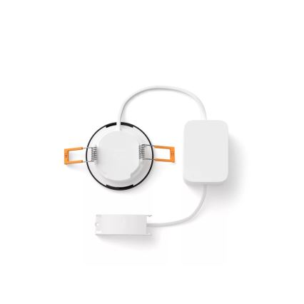 Philips - ΣΕΤ 3x LED RGBW Χωνευτό φωτιστικό οροφής μπάνιου dimmimg Hue SLIM LED/8,3W/230V IP44 2000-6500K