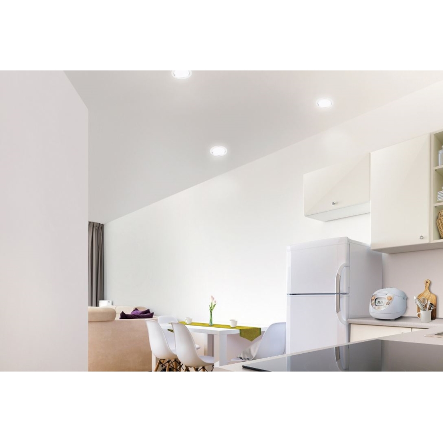 Philips - ΣΕΤ 3x Χωνευτά φωτιστικά οροφής LED LED/3,5W/230V 3000K