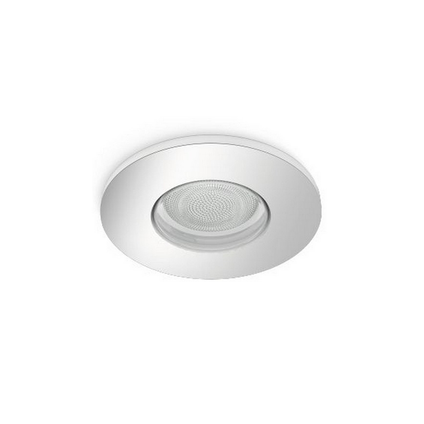 Philips-ΣΕΤ 3xLED RGB Dimmable φωτιστικά μπάνιου Hue XAMENTO 1xGU10/5,7W/230V IP44 2000-6500K