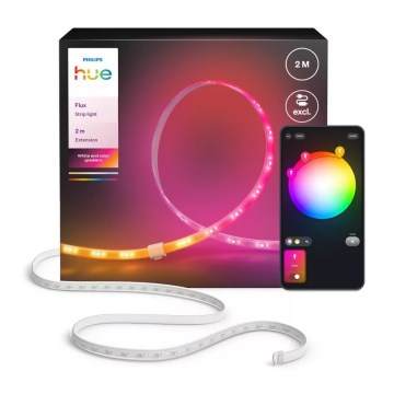 Philips - Σετ επέκτασης LED RGBW ρυθμιζόμενης ταινίας Hue FLUX 2m LED/19,5W/24V 2200-6500K