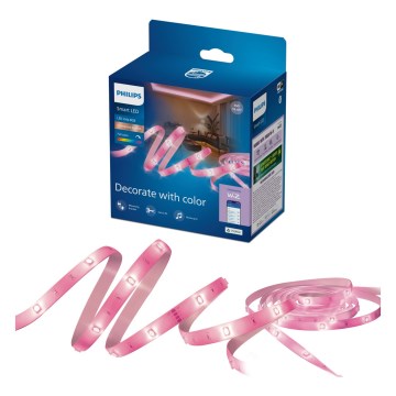Philips - Ρυθμιζόμενη λωρίδα LED RGB SMART STRIP 5m LED/7W/230V 2200-6500K Wi-Fi