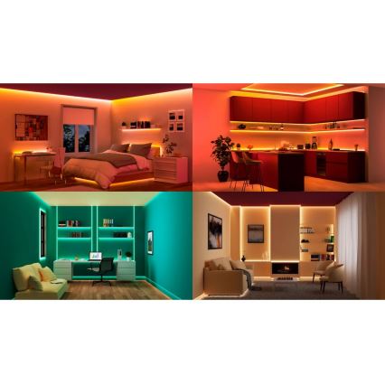Philips - Ρυθμιζόμενη λωρίδα LED RGB SMART STRIP 5m LED/7W/230V 2200-6500K Wi-Fi