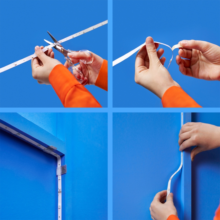 Philips - Ρυθμιζόμενη λωρίδα LED RGB SMART STRIP 5m LED/7W/230V 2200-6500K Wi-Fi