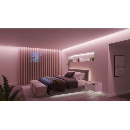 Philips - Ρυθμιζόμενη ταινία LED RGBW Hue WHITE AND COLOR AMBIANCE 10m LED/20W/230V 2000-6500K