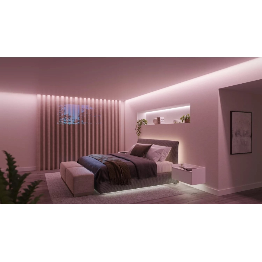 Philips - Ρυθμιζόμενη ταινία LED RGBW Hue WHITE AND COLOR AMBIANCE 10m LED/20W/230V 2000-6500K