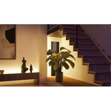 Philips - Ρυθμιζόμενη ταινία LED RGBW Hue WHITE AND COLOR AMBIANCE 10m LED/20W/230V 2000-6500K