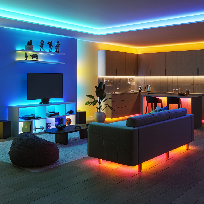 Philips - LED RGBIC Ρυθμιζόμενη ταινία SMART STRIP 3m LED/13W/230V 2700-6500K Wi-Fi
