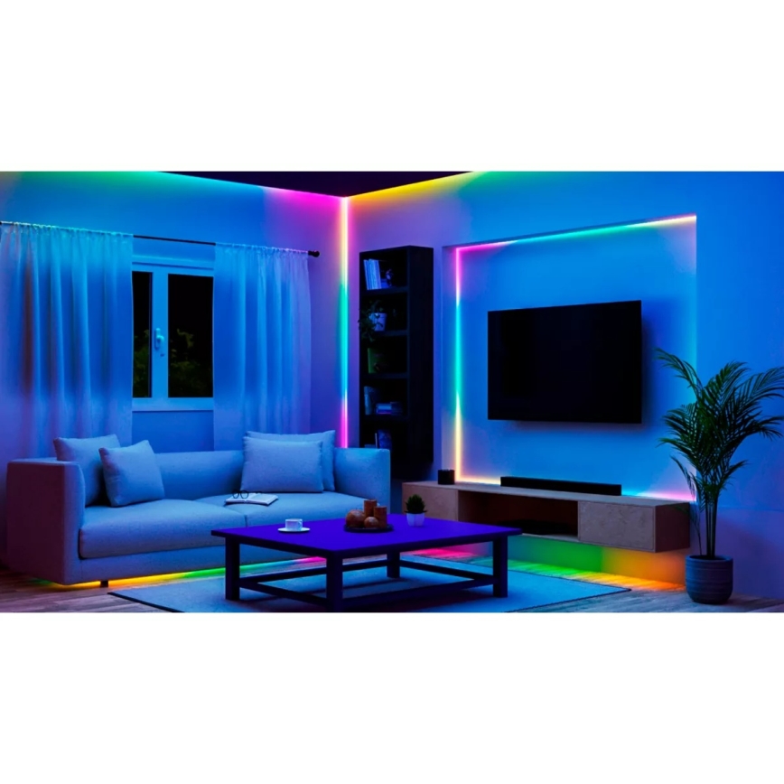 Philips - LED RGBIC ρυθμιζόμενη ταινία SMART STRIP 4m LED/12W/230V 2700-6500K Wi-Fi