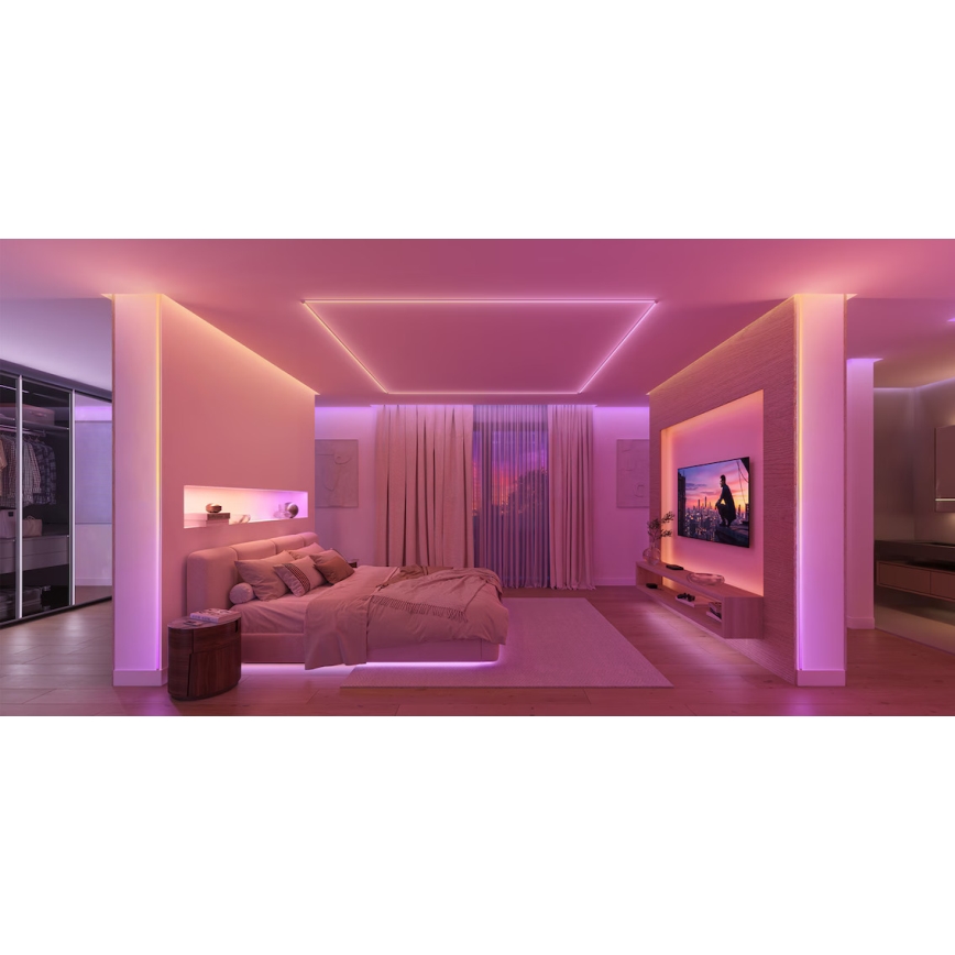 Philips - Ρυθμιζόμενη ταινία LED RGBW Hue FLUX 10m LED/20W/230V 2200-6500K