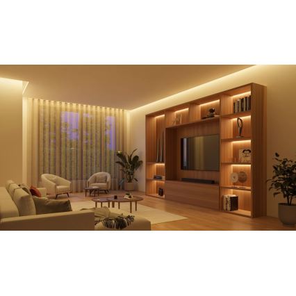 Philips - Ταινία LED RGBW ρυθμιζόμενης φωτεινότητας Hue WHITE AND COLOR AMBIANCE 5m LED/20W/230V 2000-6500K