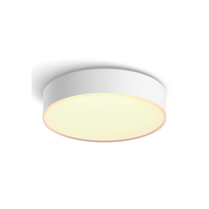 Philips - Ρυθμιζόμενο φωτιστικό οροφής Hue LED/9,6W/230V 2200–6500K Ø 261 mm λευκό + τηλεχειριστήριο