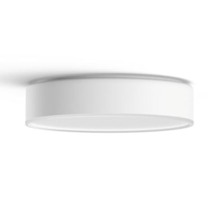 Philips - Ρυθμιζόμενο φωτιστικό οροφής Hue LED/9,6W/230V 2200–6500K Ø 261 mm λευκό + τηλεχειριστήριο