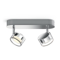 Philips - Ρυθμιζόμενο LED φωτιστικό σημείου 2xLED/4,5W/230V