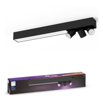 Philips - Ρυθμιζόμενο LED φωτιστικό σημείου RGBW LED/25W/230V + 3xGU10/5,7W