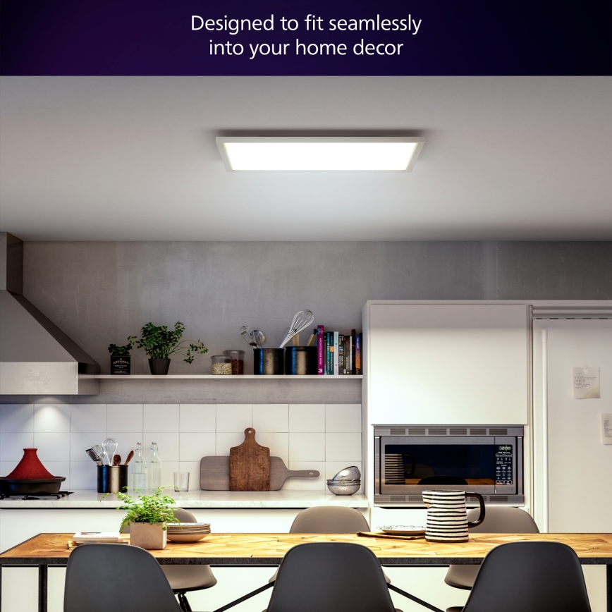 Philips - Ρυθμιζόμενο φωτιστικό οροφής LED Hue AURELLE LED/39W/230V 2200-6500K 60x60 cm λευκό