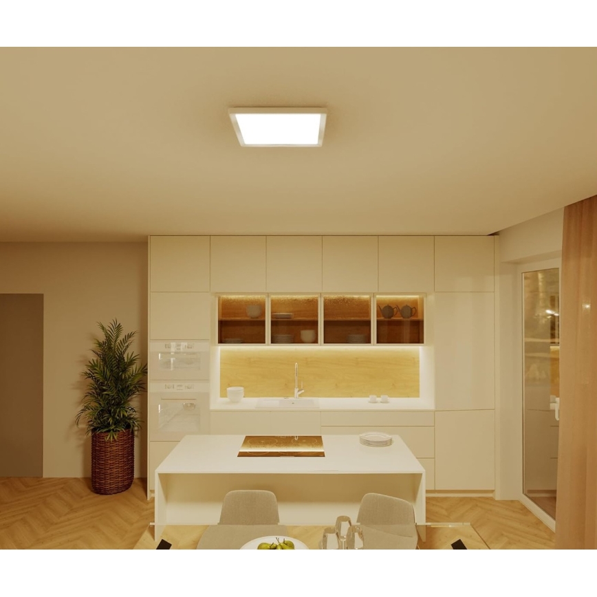Philips - Ρυθμιζόμενο LED φωτιστικό οροφής LED/15W/230V 2700K 39,5x39,5 cm