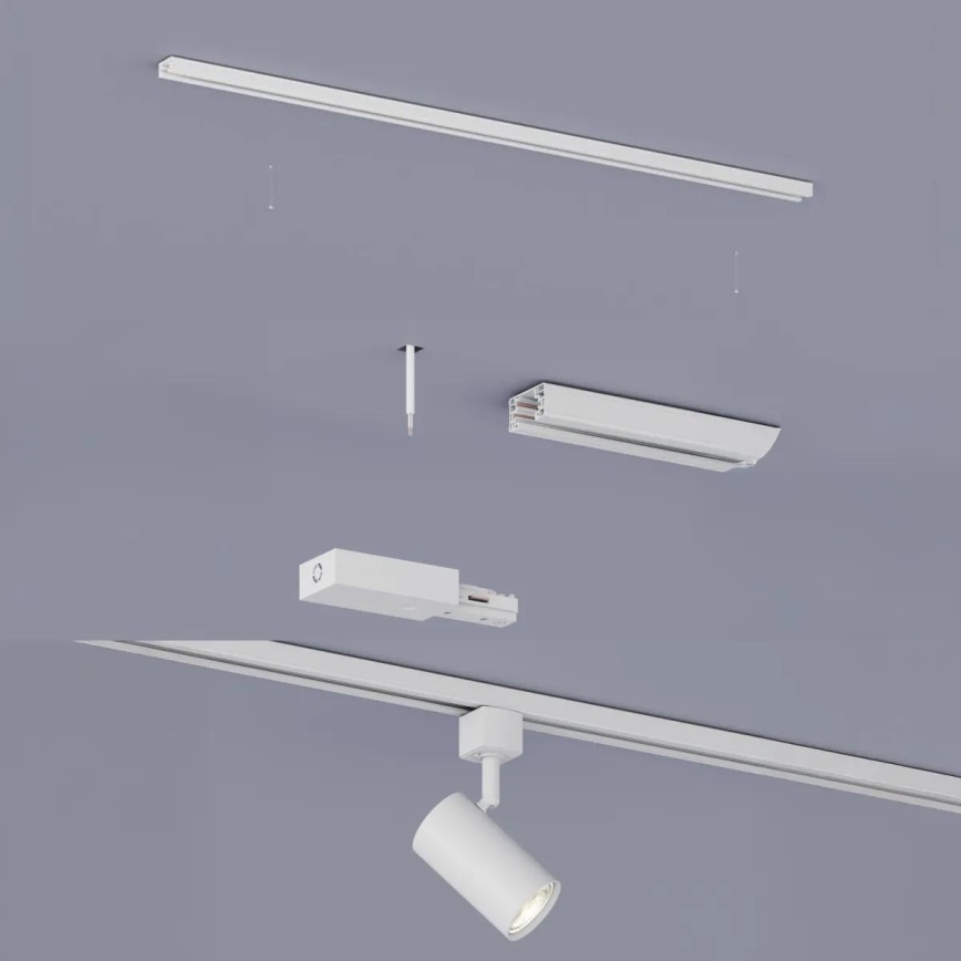 Philips - Ρυθμιζόμενο LED σημειακό φωτιστικό για ράγα EASYLINK 3xGU10/6,2W/230V 2200-2700K 1m λευκό