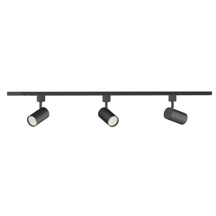 Philips - LED ρυθμιζόμενο σποτ σε σύστημα ράγας EASYLINK 3xGU10/6,2W/230V 2200-2700K 1m μαύρο