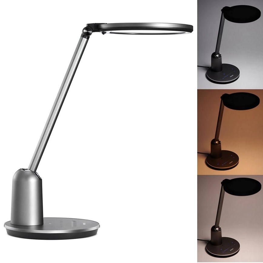 Philips - Ρυθμιζόμενο LED Επιτραπέζιο Φωτιστικό Αφής EINSTEIN SCENE SWITCH LED/15W/230V 2800/4000/5100K CRI94