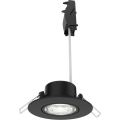 Philips - Ρυθμιζόμενο εντοιχισμένο LED φωτιστικό CILANTRO LED/5W/230V 4000K μαύρο