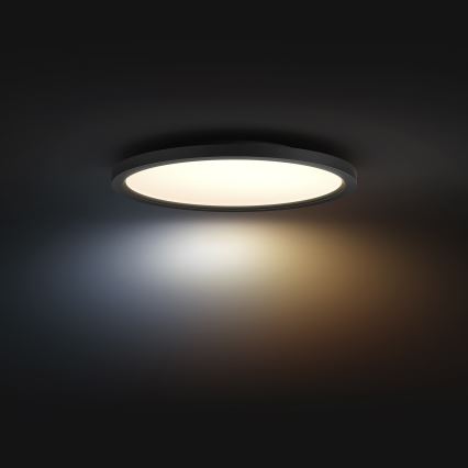 Philips - Ρυθμιζόμενο LED φωτιστικό οροφής Hue AURELLE LED/21W/230V 2200-6500K διάμ. 39,5 cm μαύρο