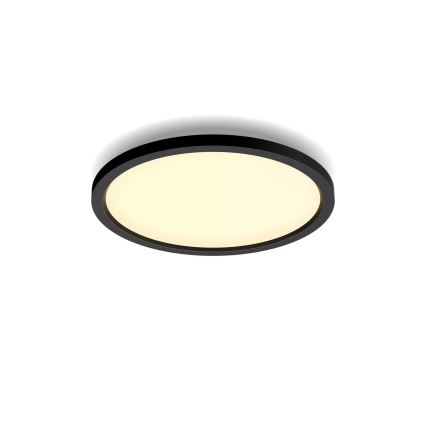 Philips - Ρυθμιζόμενο LED φωτιστικό οροφής Hue AURELLE LED/21W/230V 2200-6500K διάμ. 39,5 cm μαύρο